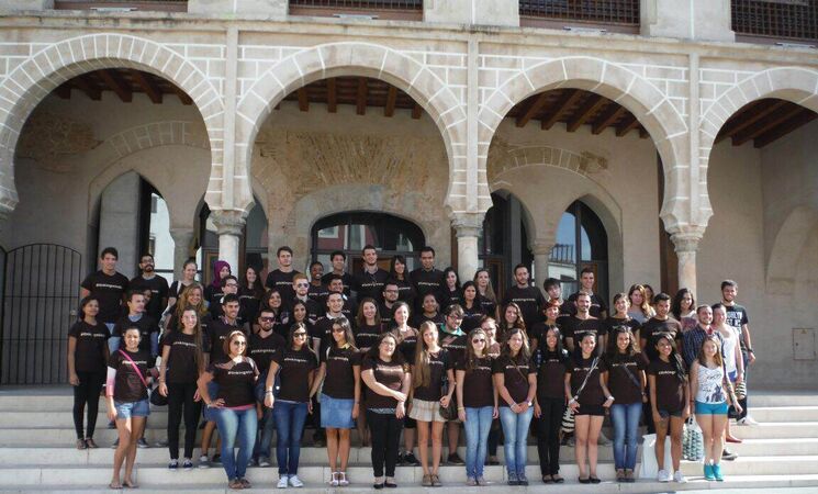 La UEx celebra el Welcome Day para dar la bienvenida a los 218 alumnos ...