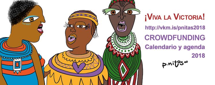 La ilustradora extremena pnitas lanza un crowdfunding feminista