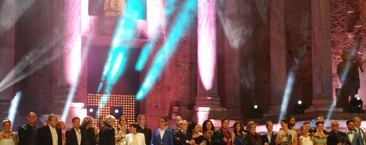Mrida vuelve a brillar como cuna del teatro en la gala de los Premios Ceres 2015
