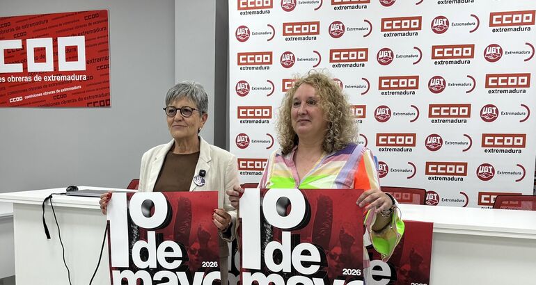 UGT y CCOO llaman a una "participación masiva" este Primero de Mayo