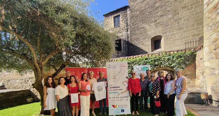 Una carrera solidaria unirá los 1.363 km. de las ciudades hermanas de Les Herbiers y Coria