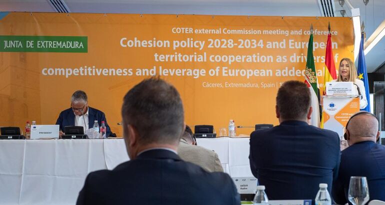 Cáceres acoge por primera vez en 30 años una reunión del Comité de las Regiones de la UE