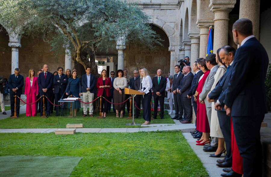 Guardiola afirma que el Gobierno Extremeo es nico y huir de las provocaciones