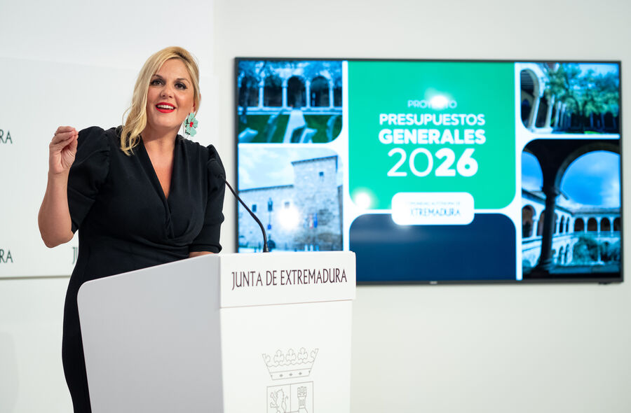 PGEX 2026 dotados con 8854 millones para afianzar la transformacin de Extremadura