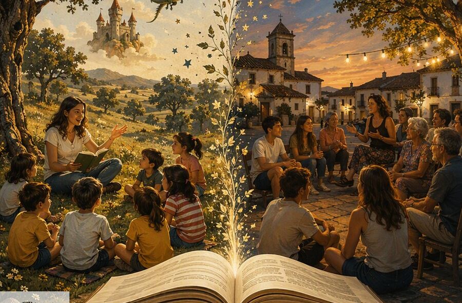 Junta impulsa Leer al Fresco para llevar la palabra a espacios cotidianos del mundo rural