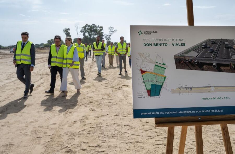 La Junta invertir 72 millones de euros en el polgono industrial de Don Benito