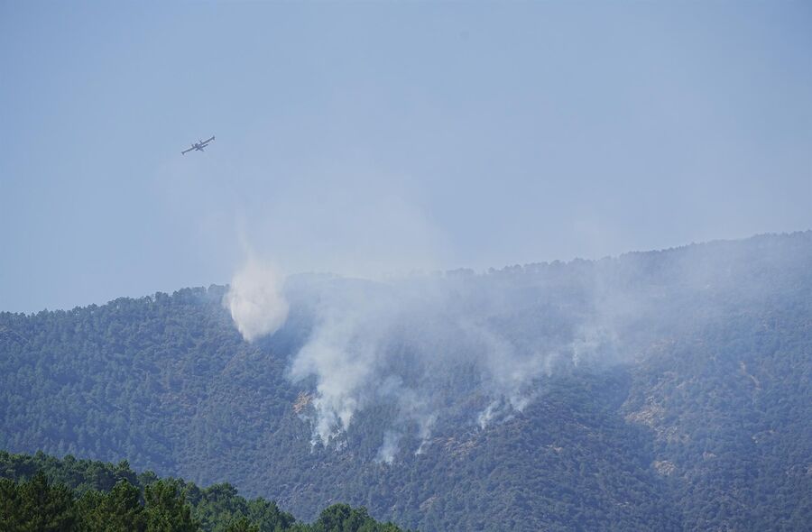 El fuego de Pinofranqueado ha arrasado ya 4800 hectreas