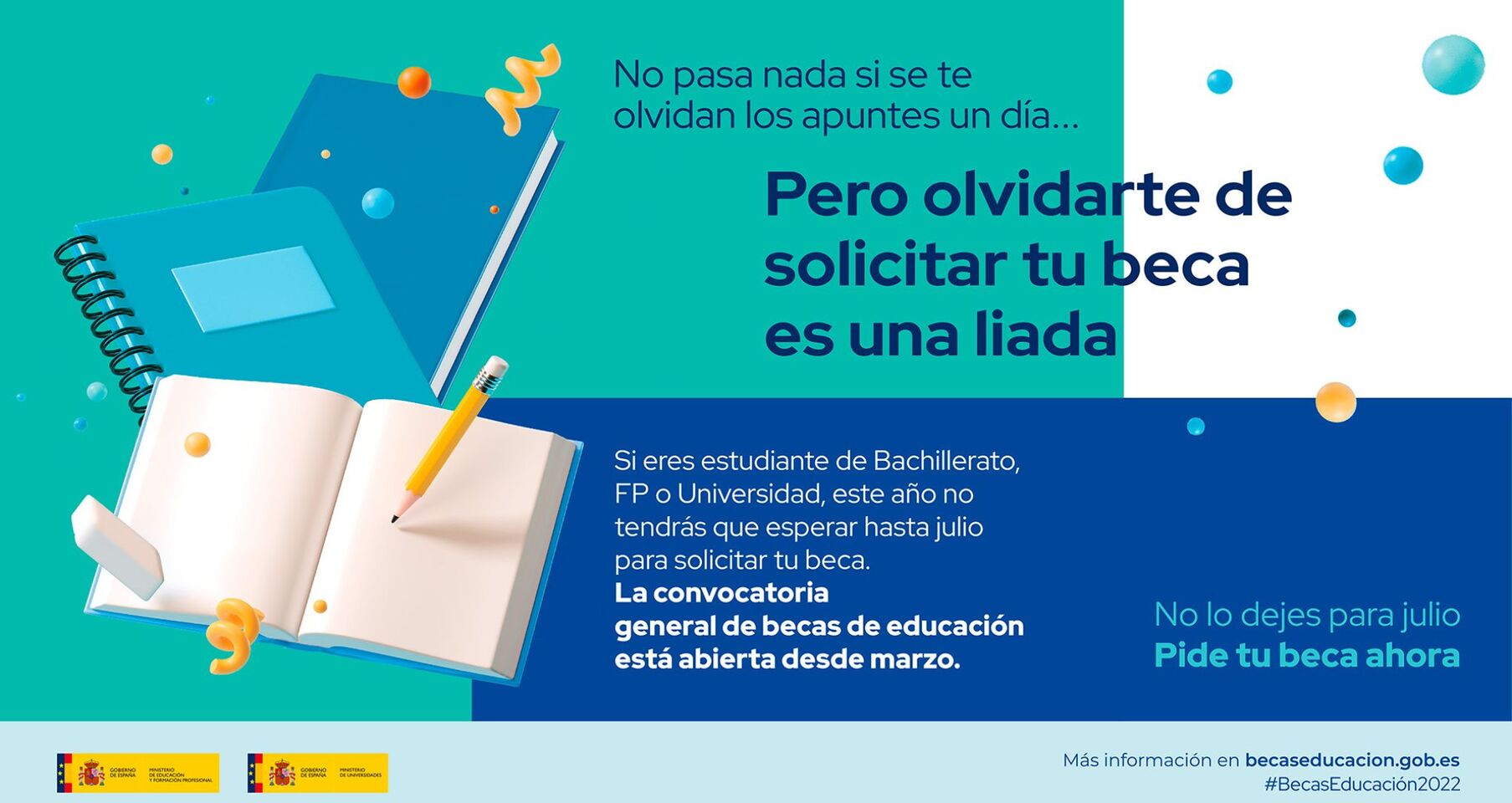 El Ministerio de Educación abre la convocatoria general de becas para ...