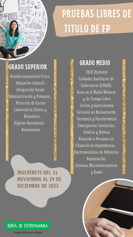 Publicada convocatoria prueba obtención títulos Técnico