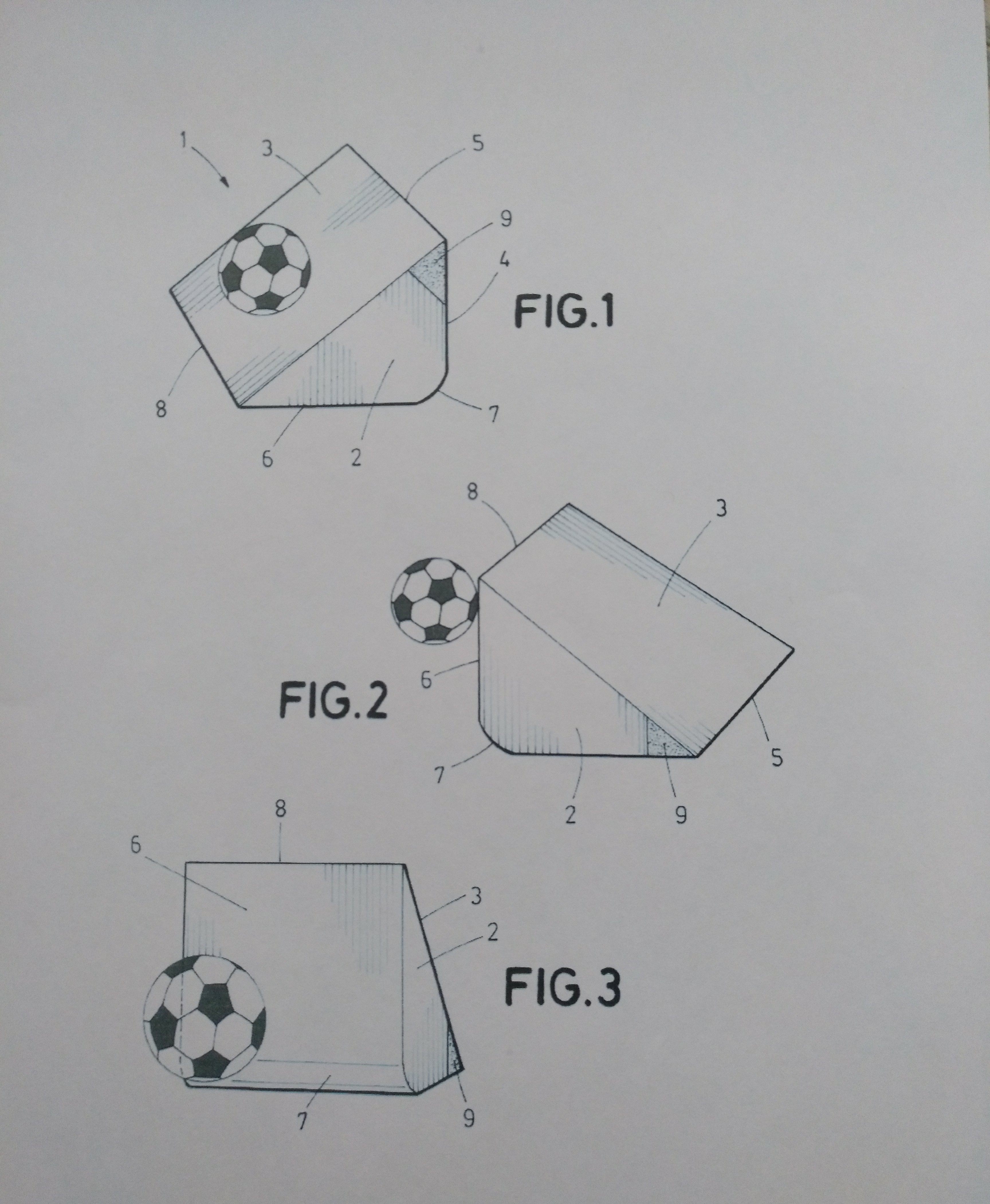Dispositivo de entrenamiento deportivo con balón