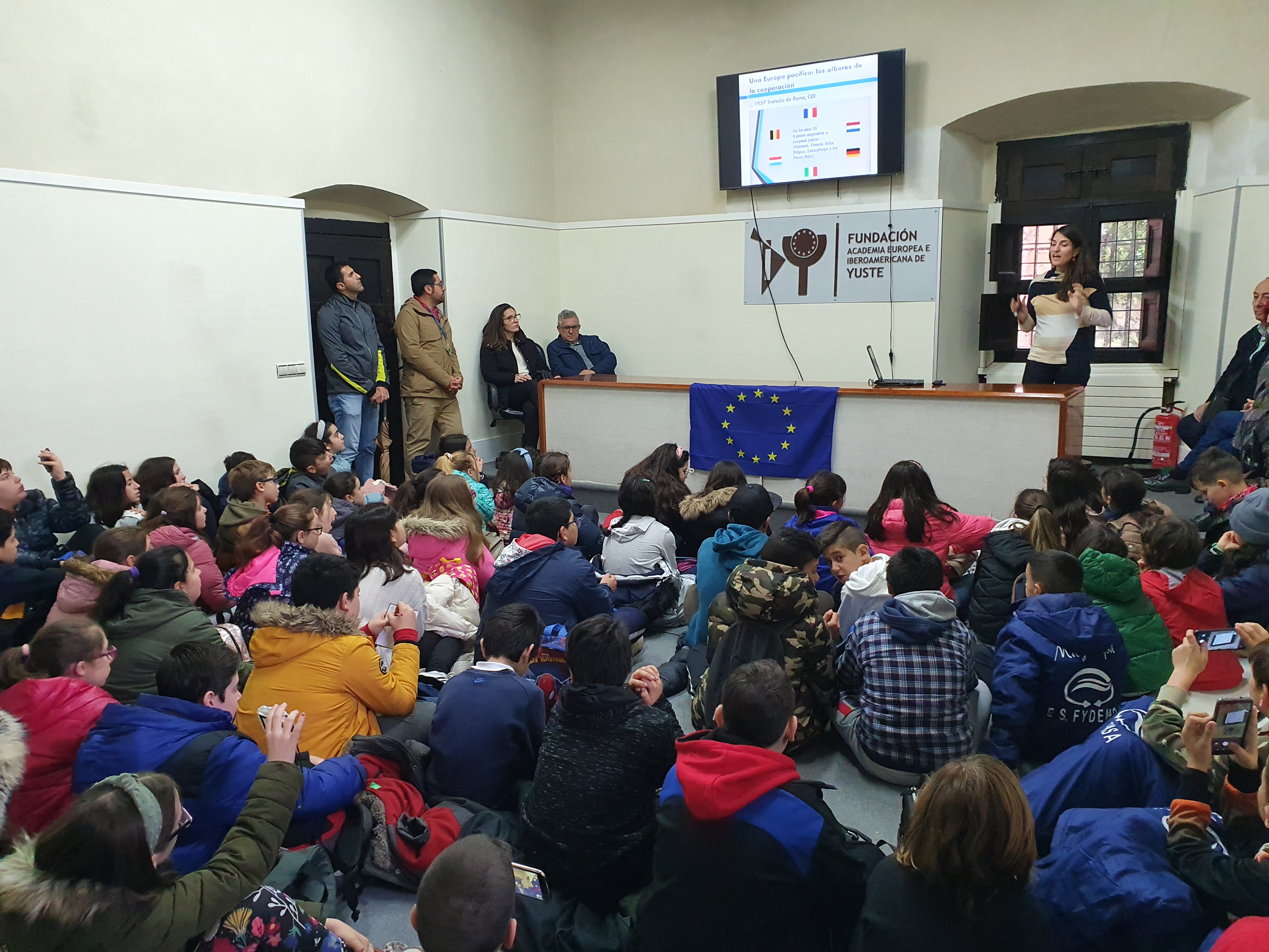 Alumnos del Colegio Campo Arañuelo de Navalmoral,
