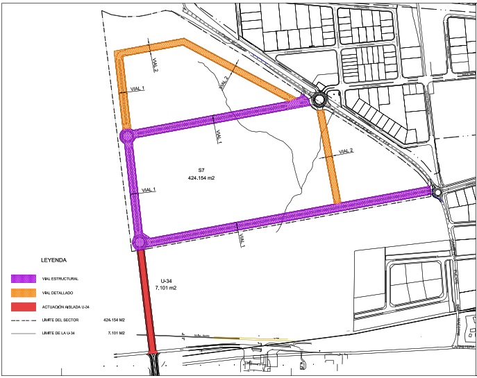 Proyecto del nuevo Polígono Industrial de Villafranca