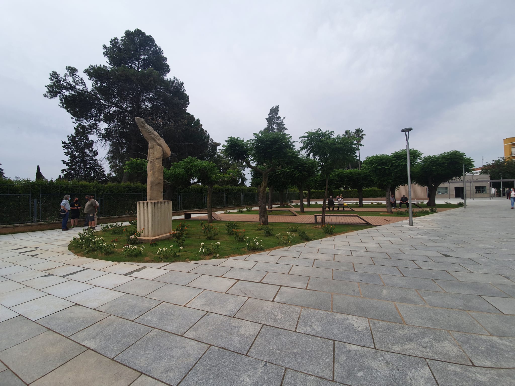 Inaugurada la nueva Plaza Margarita Xirgu en Mérida como espacio de