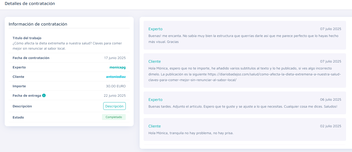 Expert Validator startup La Atalaya