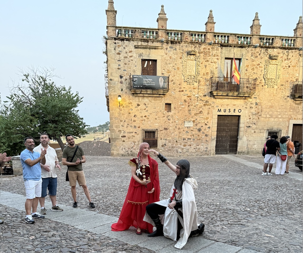 Insertus rutas teatralizadas en Cáceres
