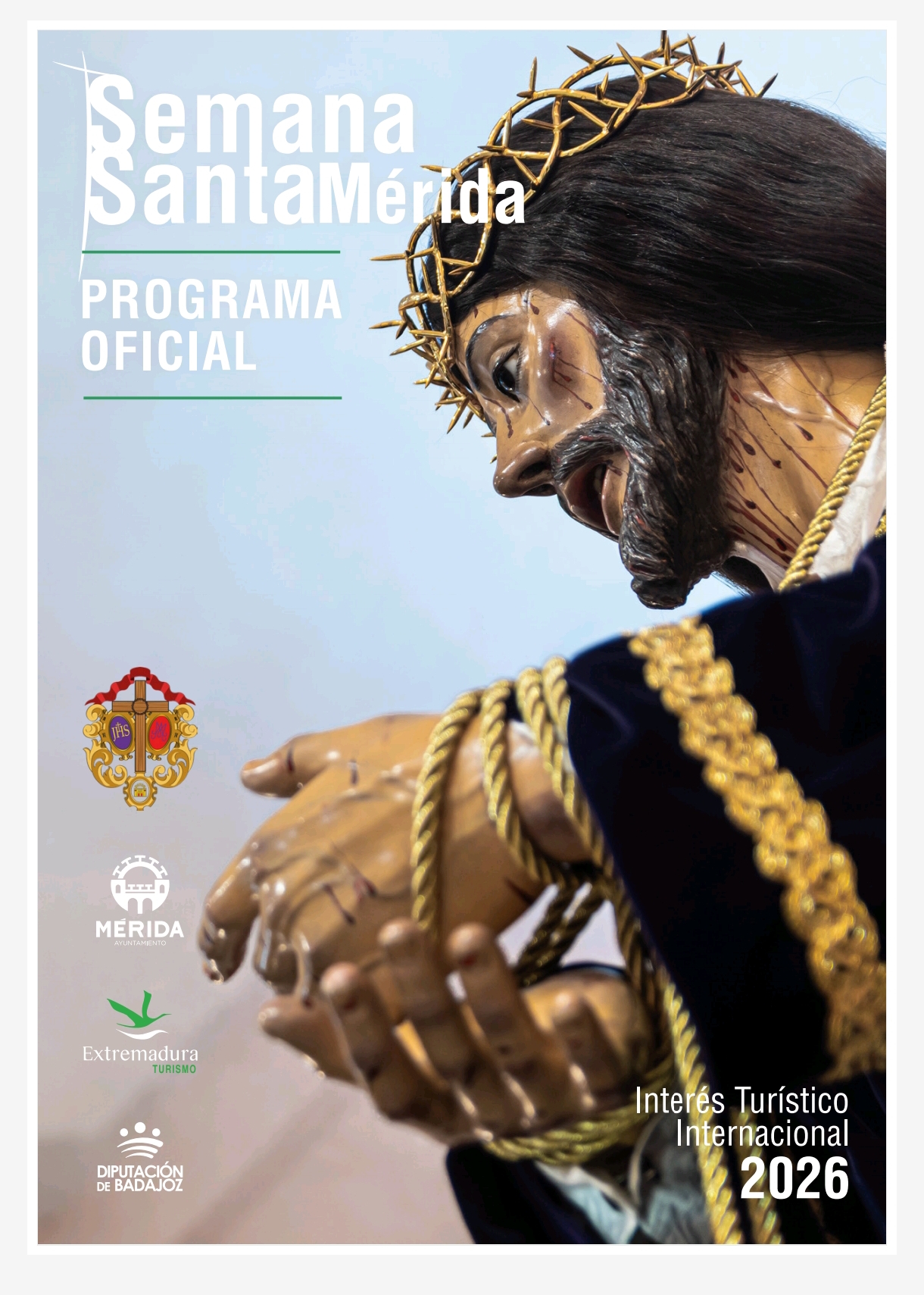 Programa de mano con Jesús de la Humidad en la portada