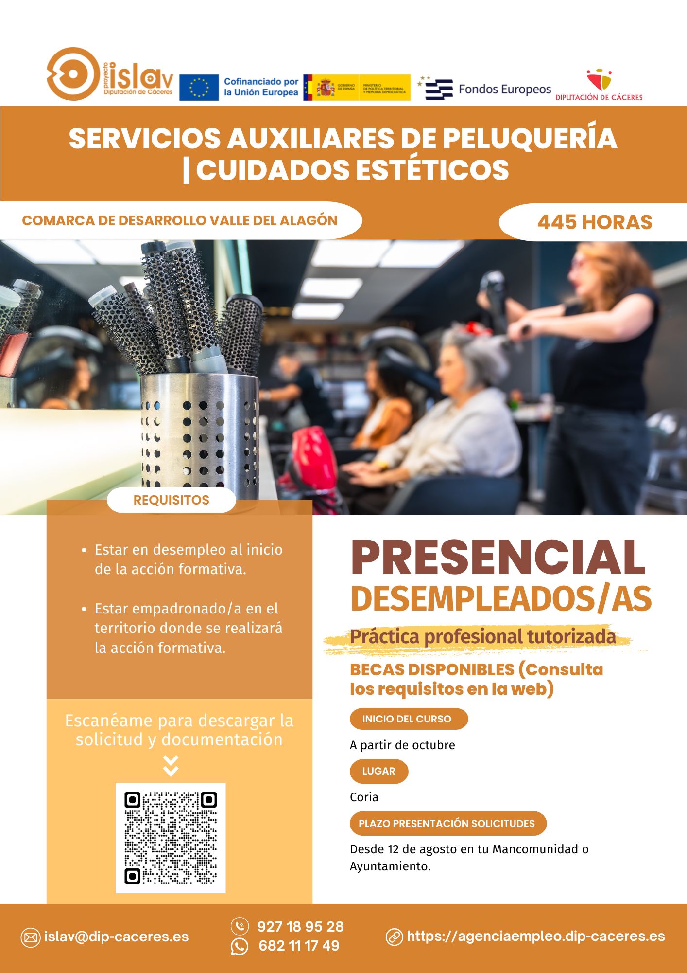 curso peluquería