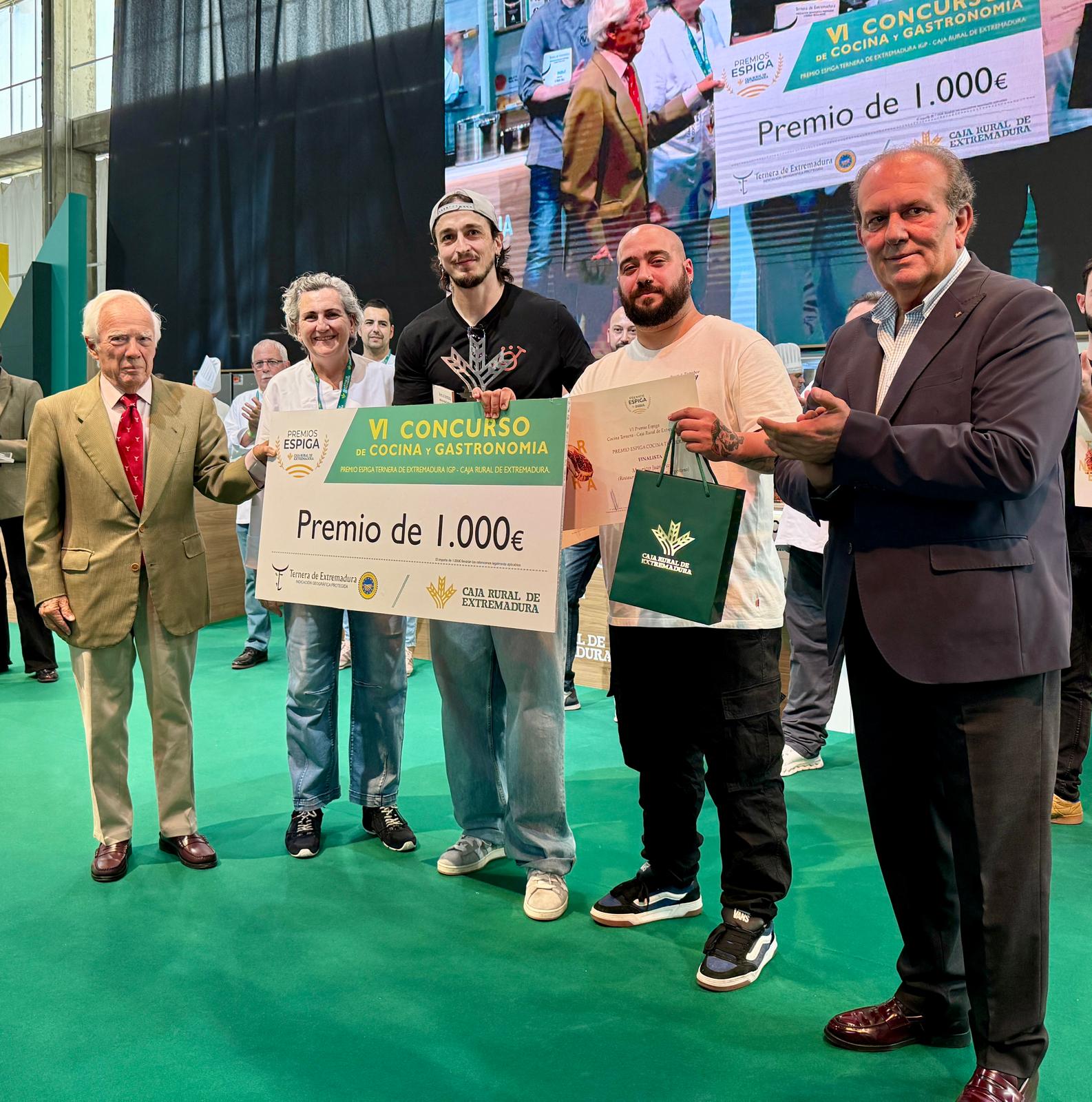 Ganadores concurso cocina ternera de Extremadura